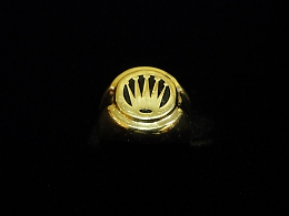 Златен мъжки пръстен, 3.33гр. ,Бургас
