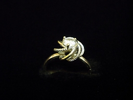 Златен дамски пръстен, 1.98гр. ,Айтос