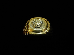 Златен мъжки пръстен, 3.71гр. ,Сливен