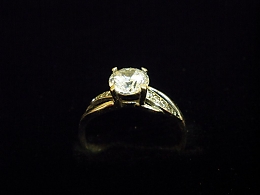 Златен дамски пръстен, 1.77гр. ,Айтос