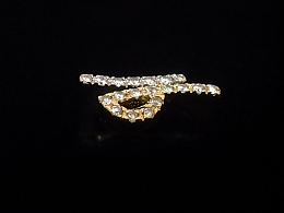 Златен дамски пръстен, 5.44гр. ,Бургас